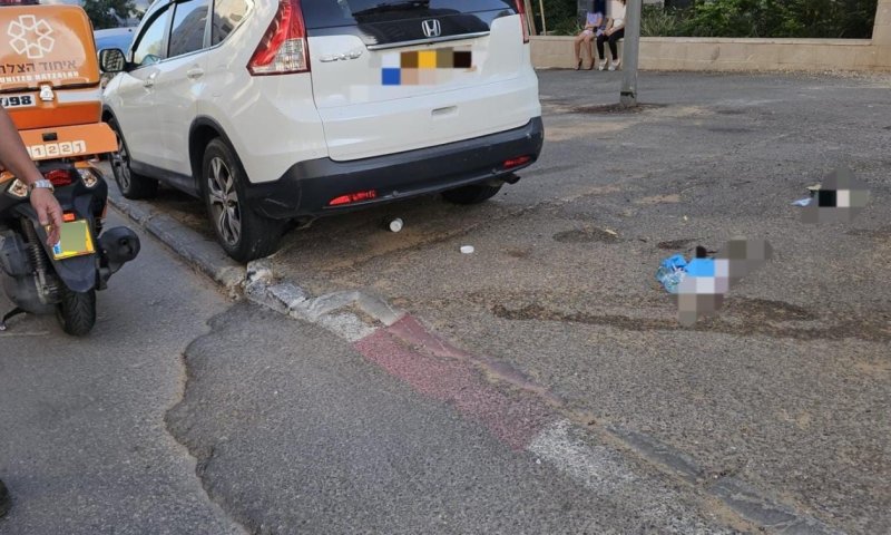 בן 8 נפגע בתאונת קורקינט בראשון לציון