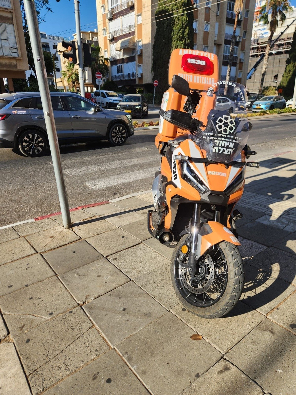 בת 6 נפגעה מאופנוע במרכז חולון