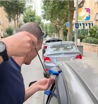 תינוק ננעל ברכב לעיני אמו במרכז ראשון לציון