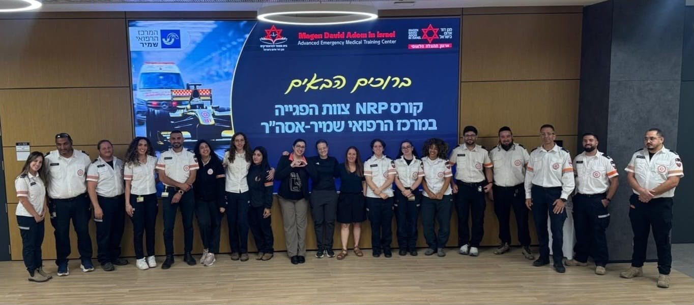 בכירים ב"אסף הרופא" העבירו קורס חשוב למדריכי הפראמדיקים של מד"א