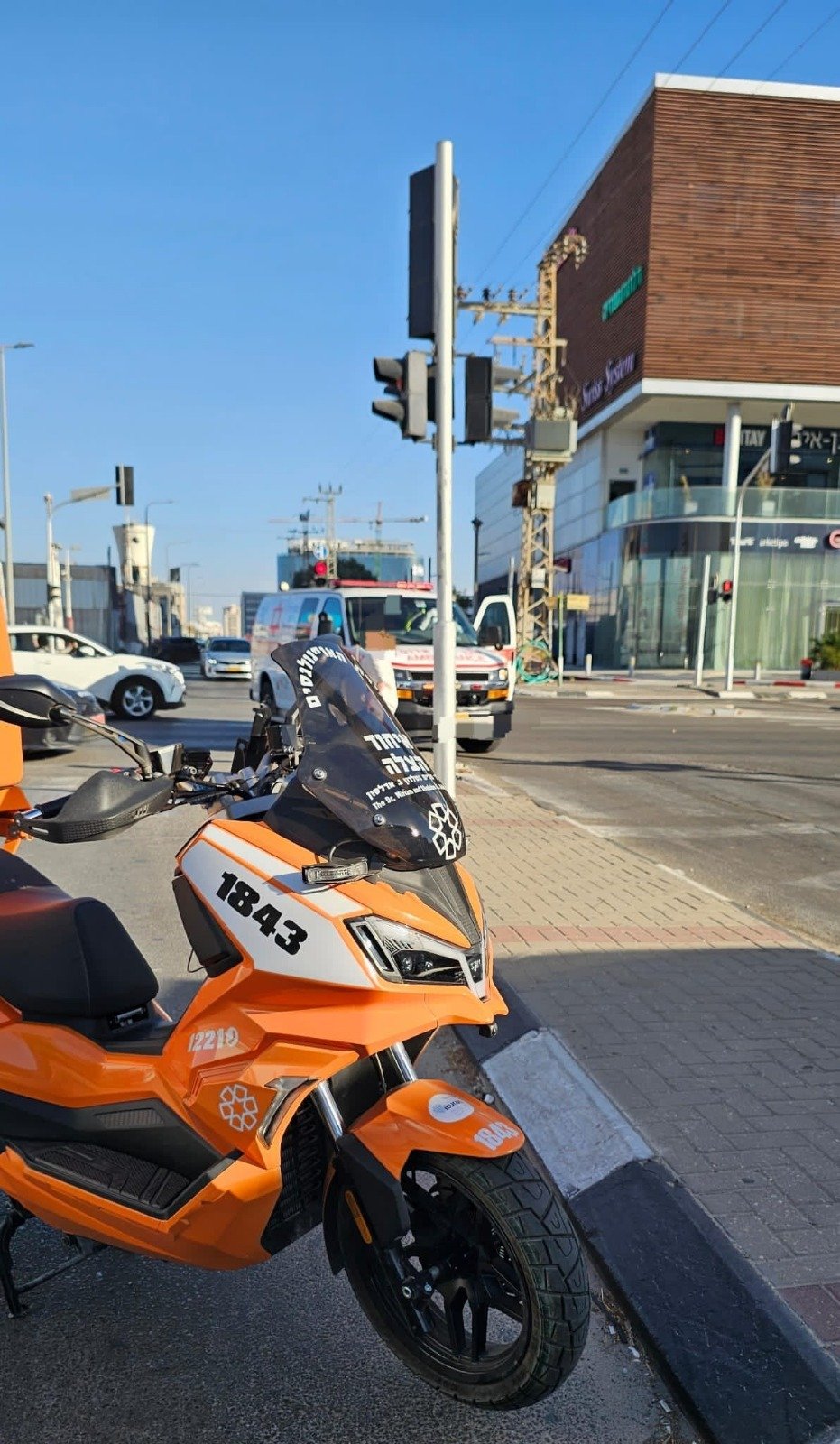 הולכת רגל נפצעה בינוני בתאונה בראשון לציון