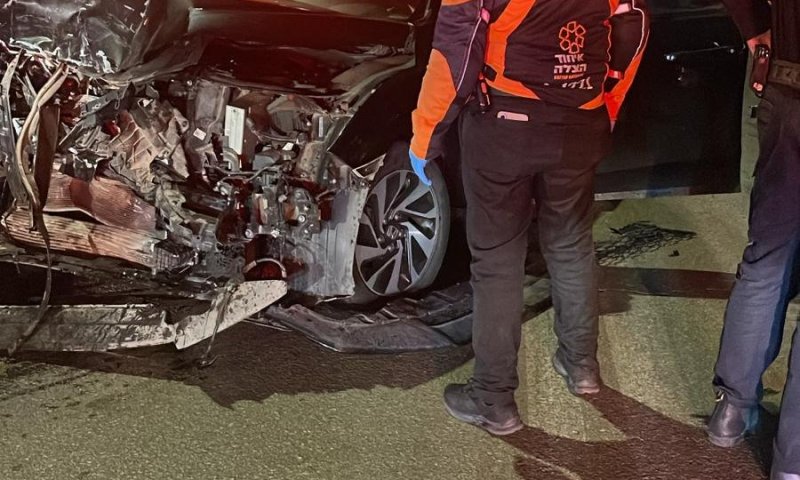 שלושה פצועים בתאונת דרכים בבת ים