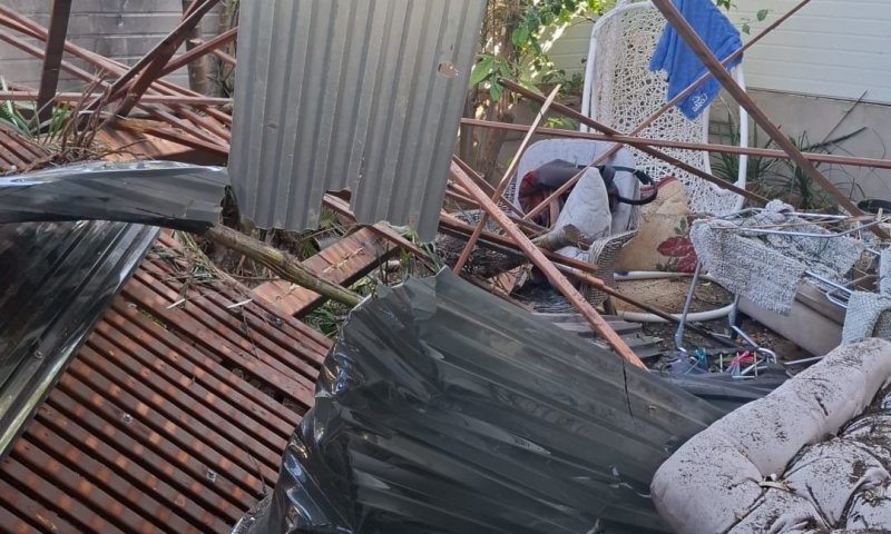 7 זירות נפילת רסיסים בראשון לציון