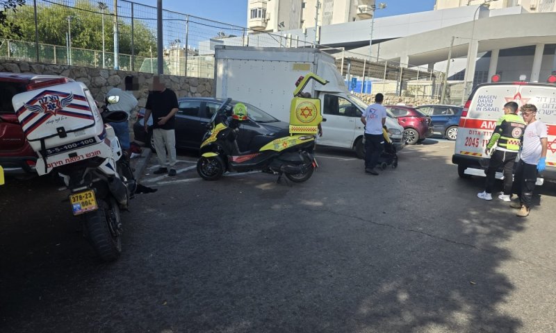 רוכב אופניים נפצע בתאונה עצמית במזרח ראשון לציון