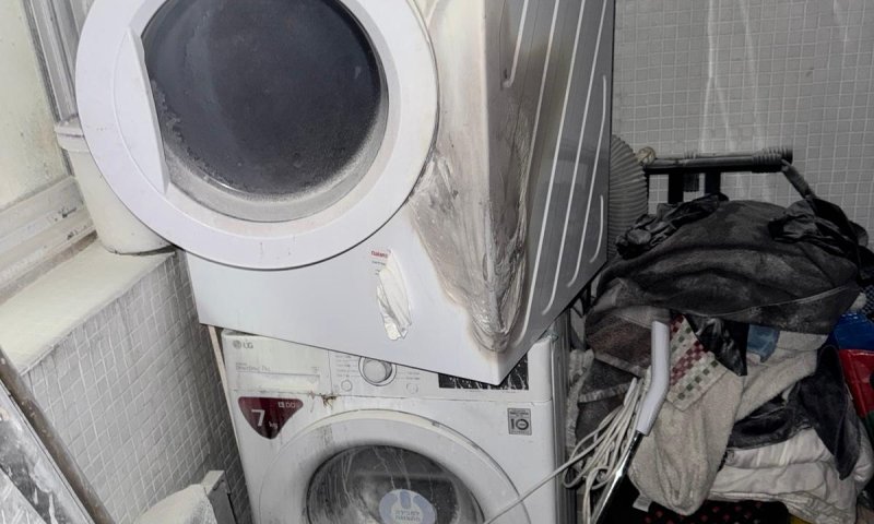 שריפה בדירה בקריית רבין