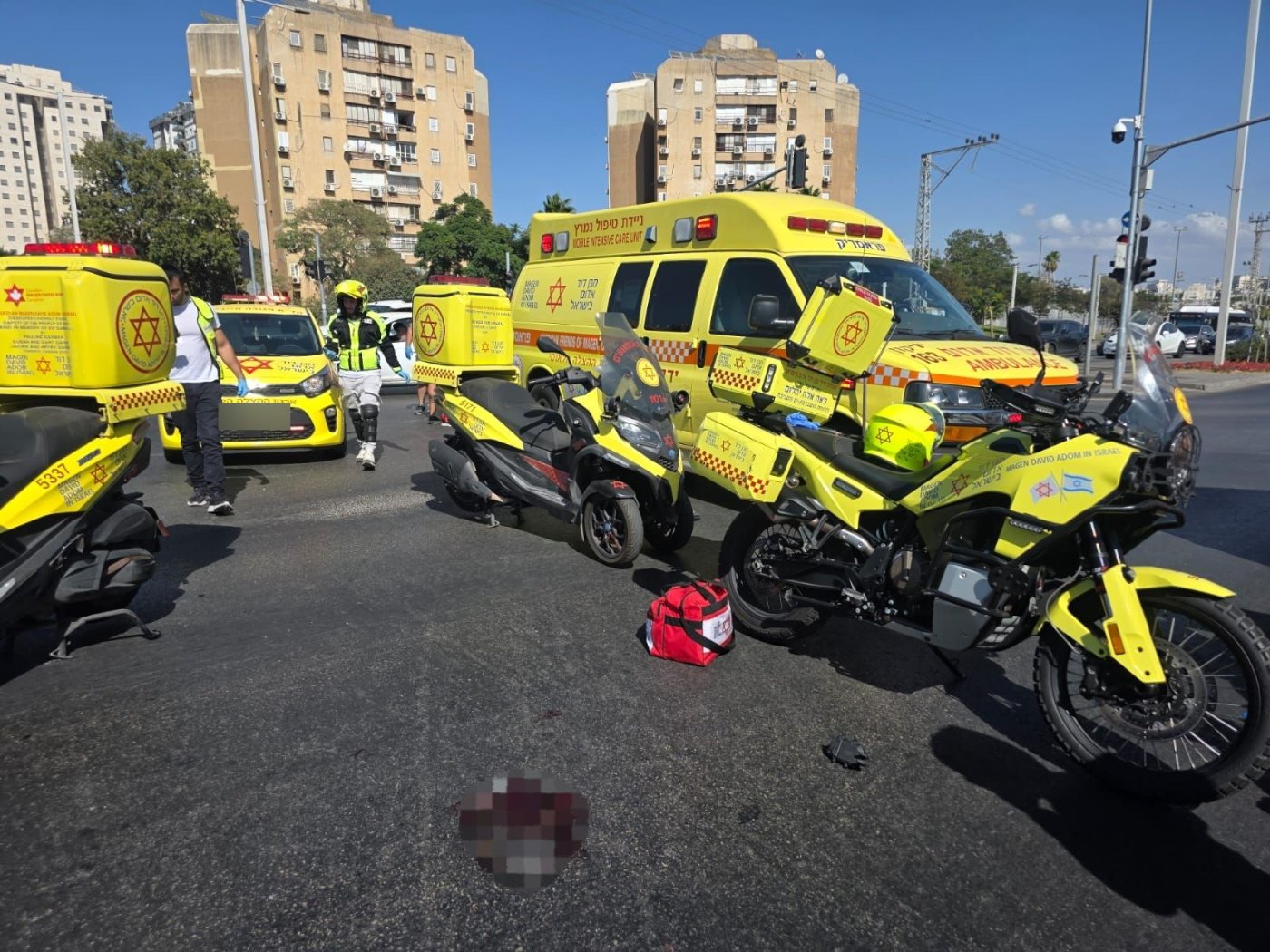 תאונת אופנוע קשה בבת ים