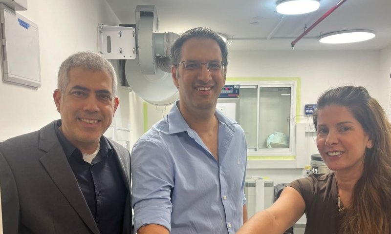 וולפסון חנך חדר ממוגן חדש לפעילות ה IVF ושימור עוברים וביציות