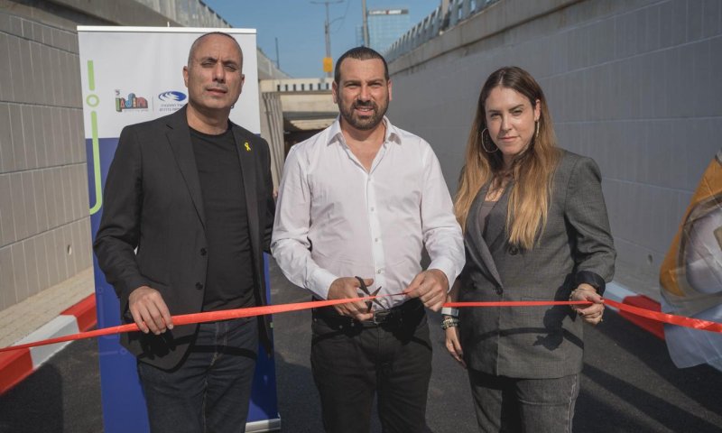 נחנך השיקוע בצומת הרחובות: שדרות ירושלים/מפרץ שלמה