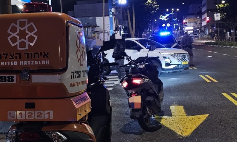 פצוע בתאונת קורקינט במרכז ראשון לציון