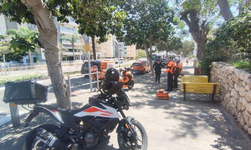 תאונת אופנוע שנייה בבת ים תוך זמן קצר