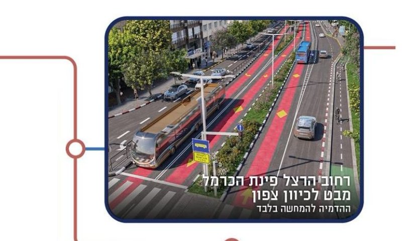 כך ייראו עבודות הקו הכחול של המטרונית במרכז ראשון לציון