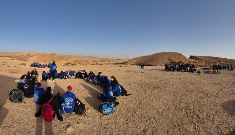 מסע של משמעות: תלמידי מקיף ד' גן נחום ראשון לציון במסע ישראלי