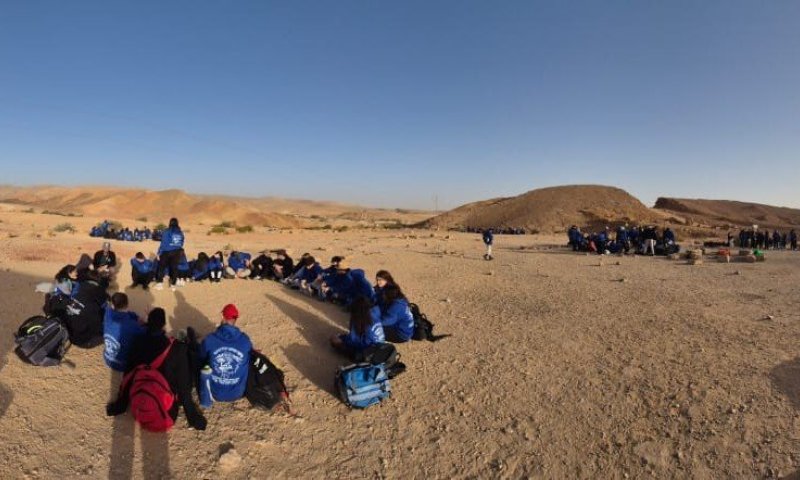 מסע של משמעות: תלמידי מקיף ד' גן נחום ראשון לציון במסע ישראלי