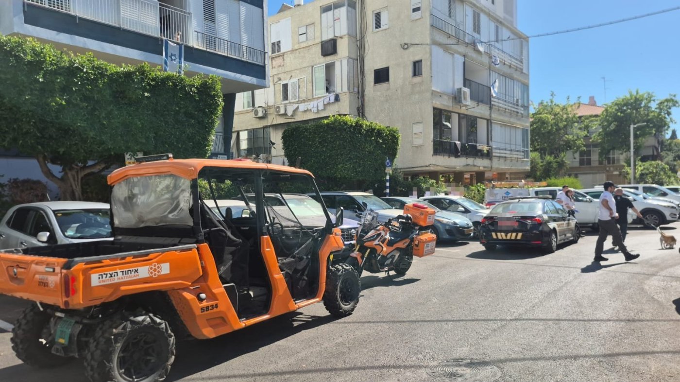פצוע מנפילה מגובה בבת ים