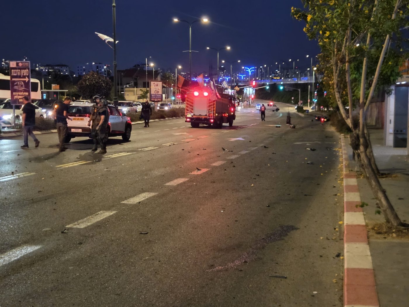 פצועים בהתפוצצות אופנוע בראשון לציון, אחד מהם ילד בן 10