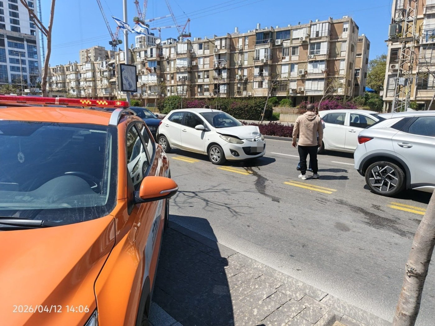 שתי נפגעות בתאונה בבת ים