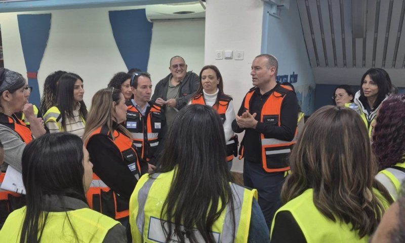 ברקע מבצע "שאגת הארי": עיריית רחובות והחברה עירונית תרגלו פתיחת מרכז סיוע לתושבות ולתושבים