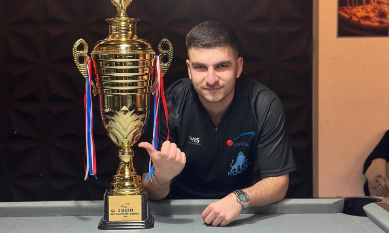 תושב בת ים הוכתר לאלוף ישראל בפול!