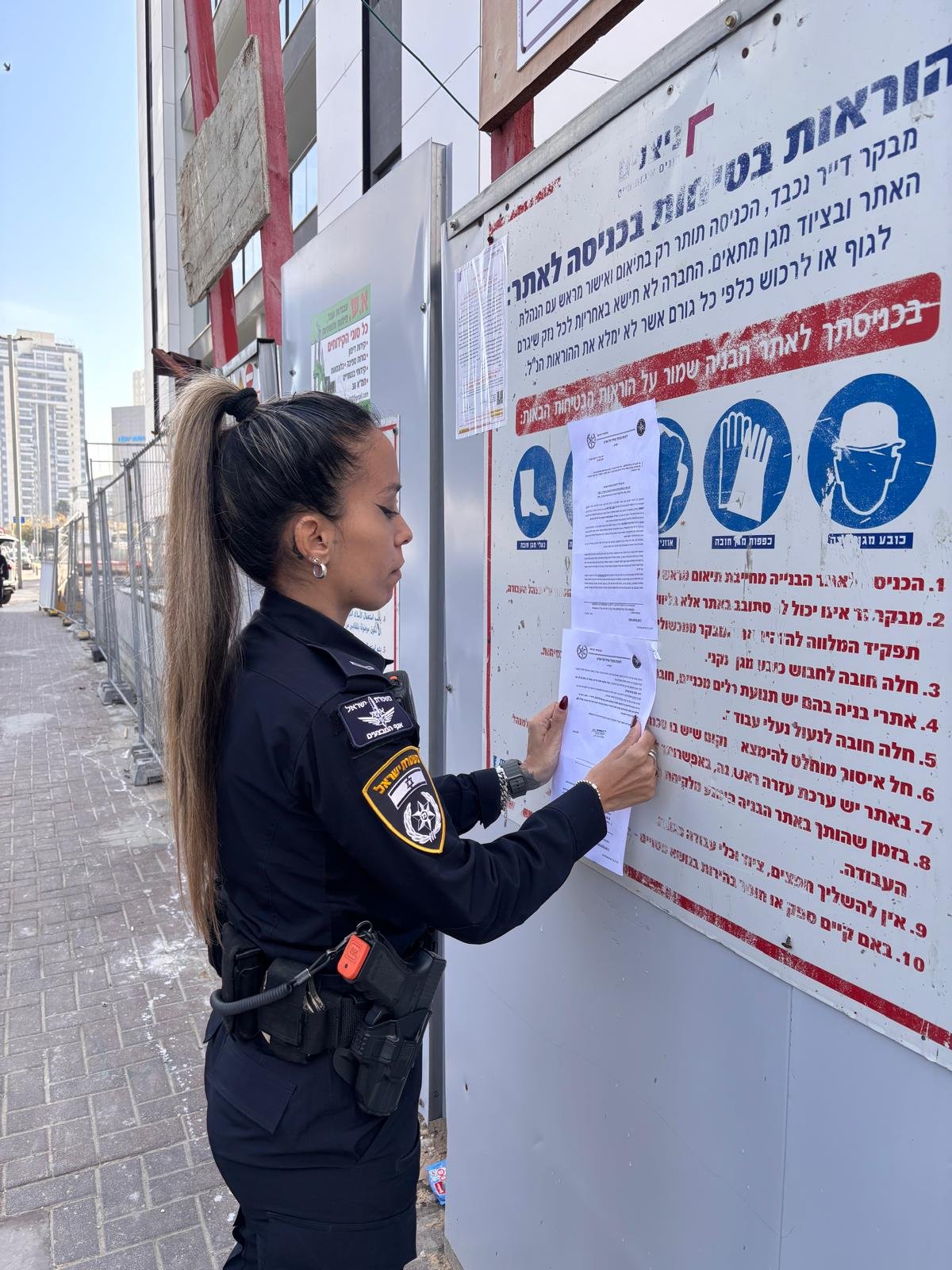 צו סגירה לאתר בנייה במרכז חולון שהעסיק שב"חים