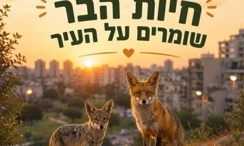 השכנים החדשים בשכונה: למה אנחנו פוגשים יותר תנים ושועלים ברחבי העיר?