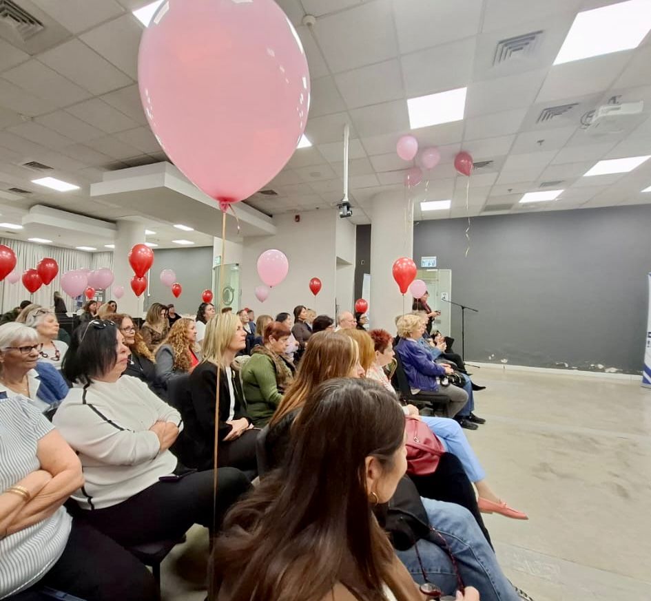 אוקטובר הוורוד בראשון לציון: פעילויות להעלאת המודעות לגילוי מוקדם של סרטן השד