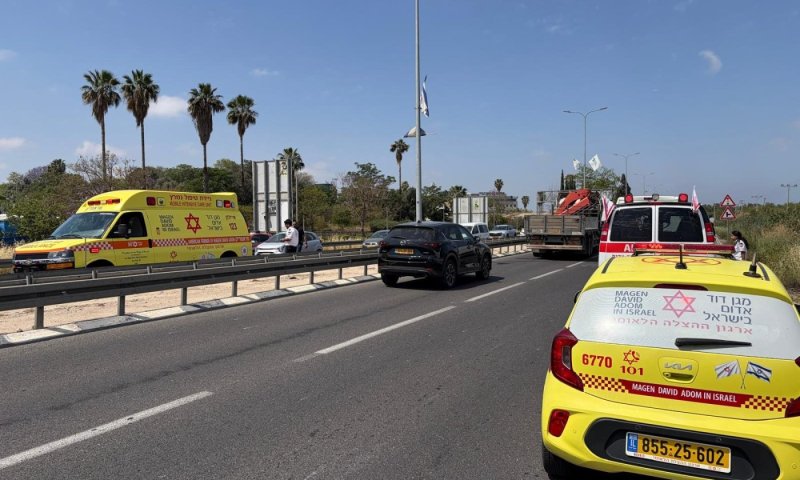 צעיר נפצע בתאונת קורקינט סמוך לצומת בית דגן