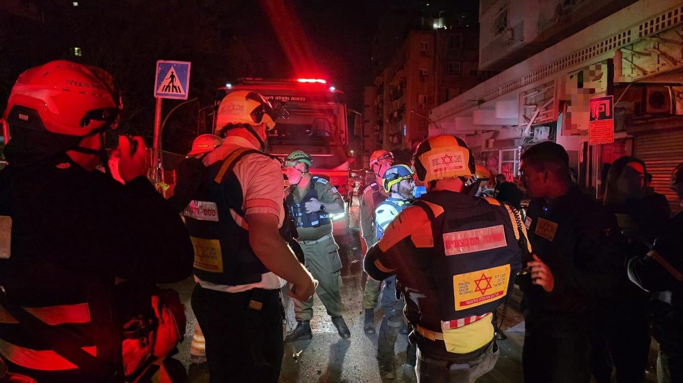 אישה נפצעה באחת מ-6 הזירות בראשון לציון בעקבות מטח הטילים מאיראן