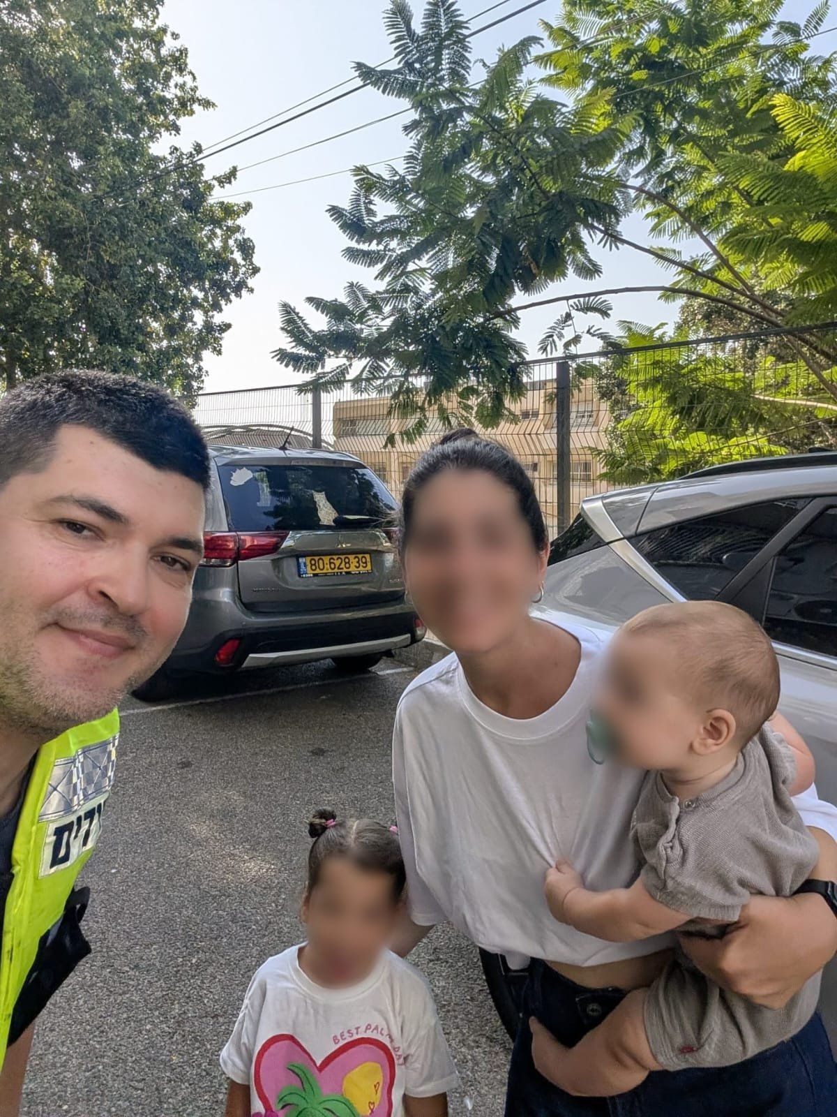 תינוק ננעל ברכב לעיני אמו במרכז ראשון לציון