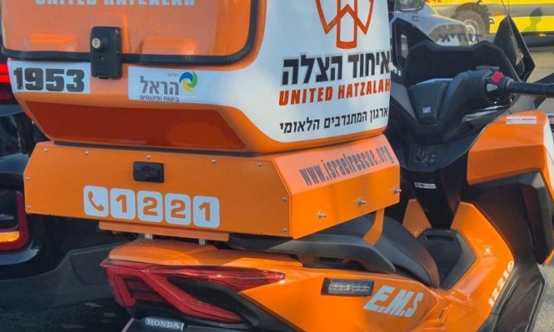פועל נפצע בתאונת עבודה בחולון