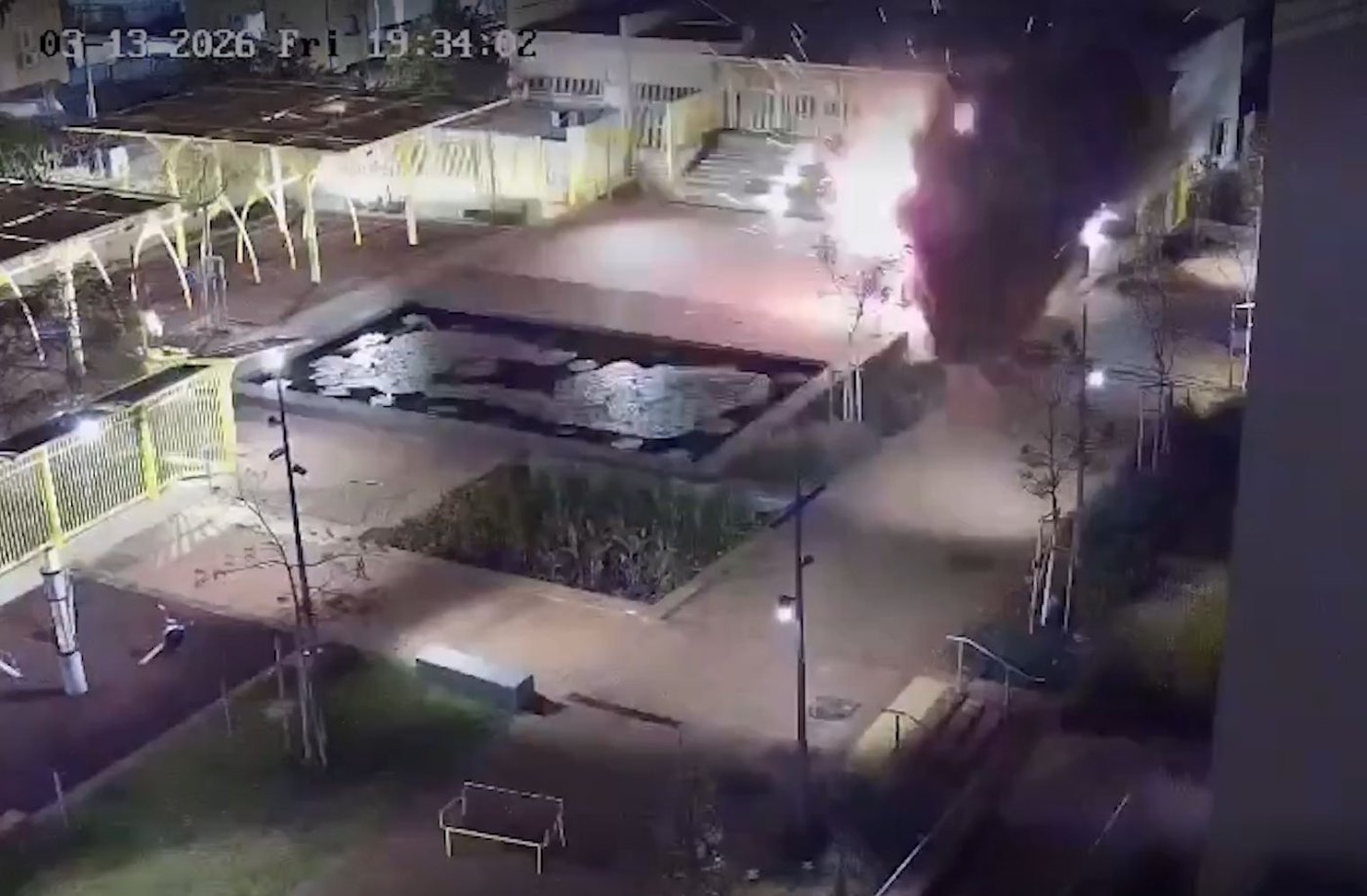 טיל מתפצל מאיראן גרם ל-14 זירות ונזק רב לרכוש בראשון לציון