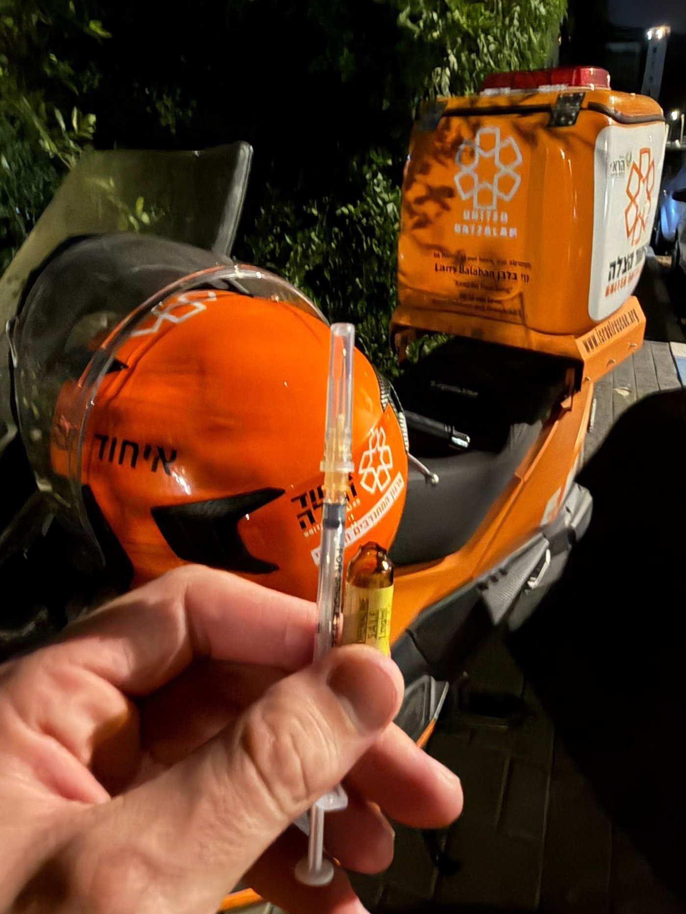 חובש איחוד הצלה הציל את חייו של תושב בת ים