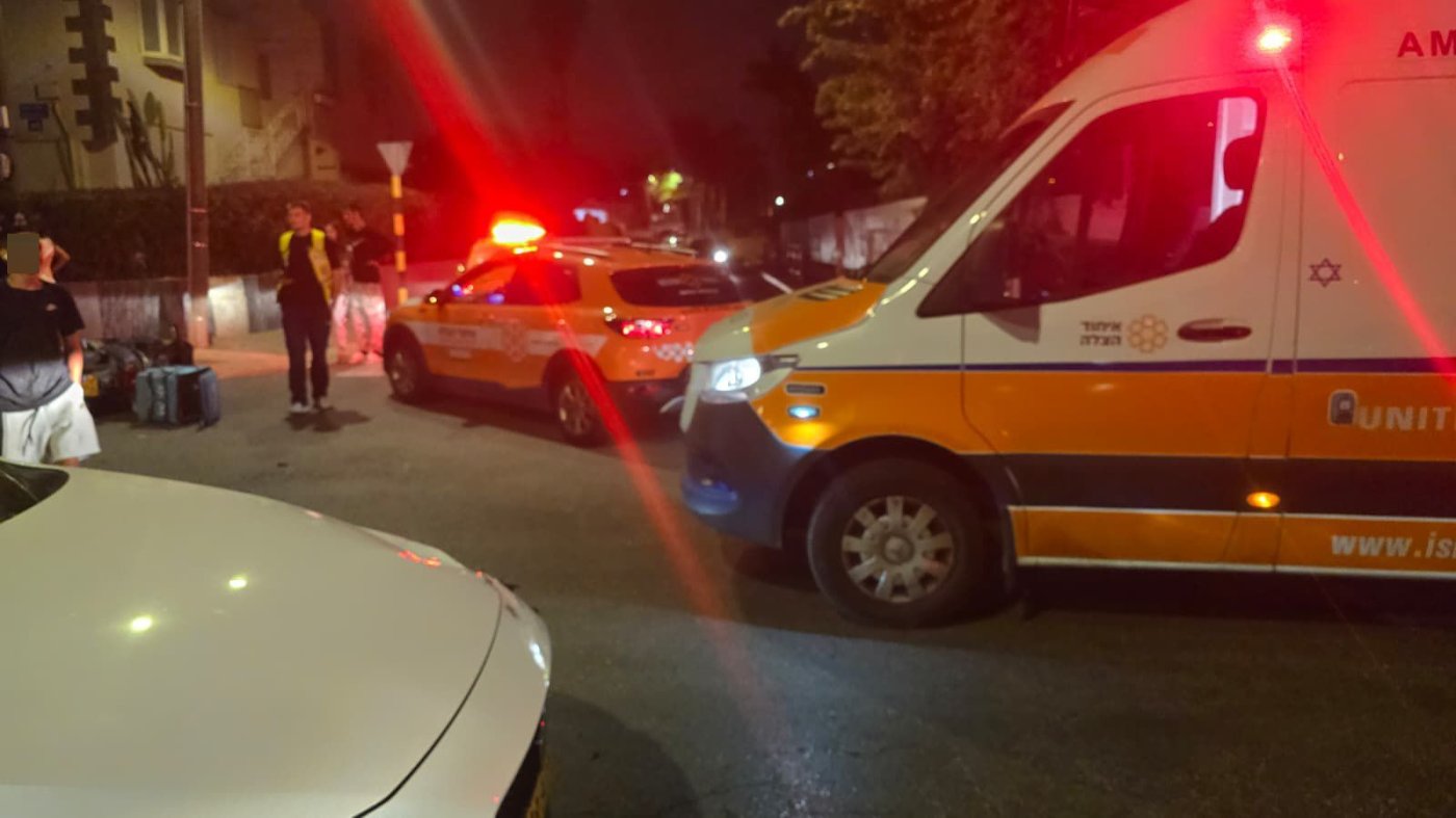 ראשון לציון: רוכב אופנוע נפצע בינוני בתאונה