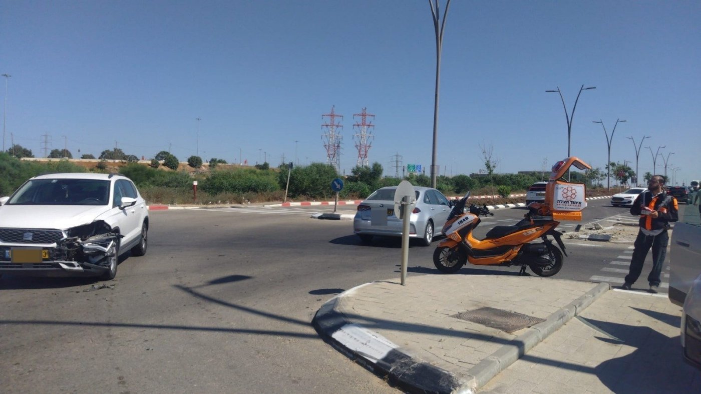 2 ילדים נפצעו בתאונה סמוך לסופרלנד