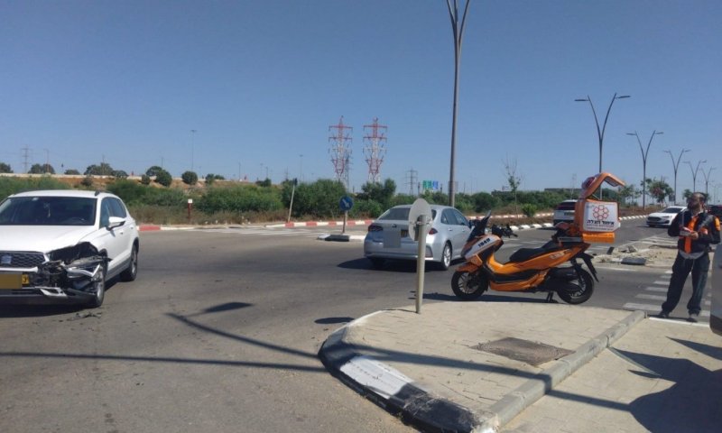 2 ילדים נפצעו בתאונה סמוך לסופרלנד