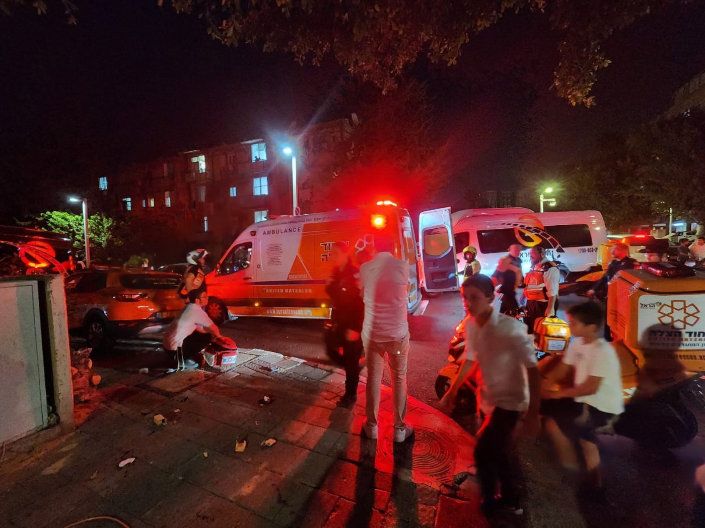 פצוע מבניית סוכה ועוד עשרות מקרים רפואיים בבת ים במהלך כיפור