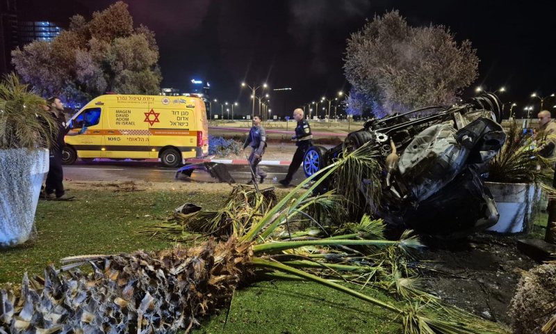 שני הרוגים בתאונה קשה בראשון לציון
