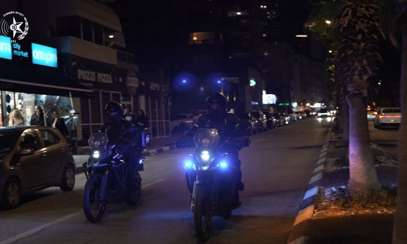 סיכום מבצע האכיפה בטיילת בת ים בסוף השבוע