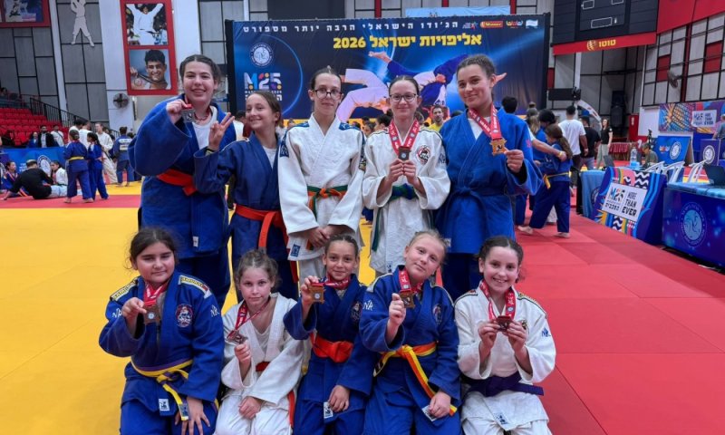 עוצמה ראשון לציון כבשה את אליפויות ישראל בג'ודו