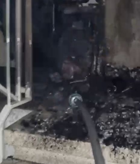 שריפה פרצה בבניין רב קומות בראשון לציון