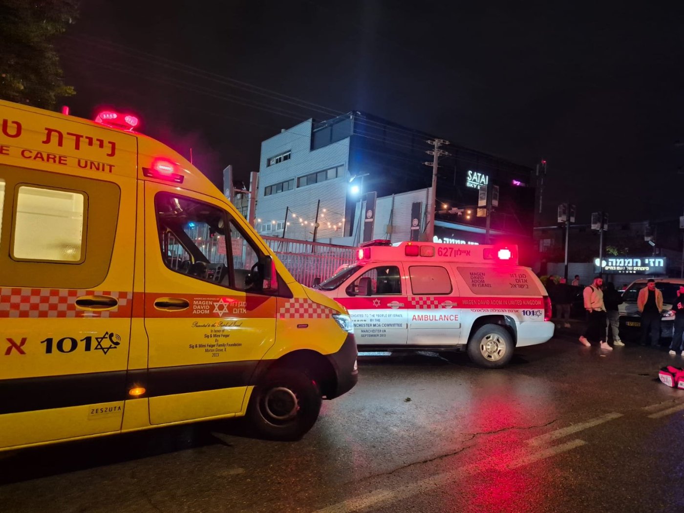 פצוע קשה באירוע אלים בראשון לציון