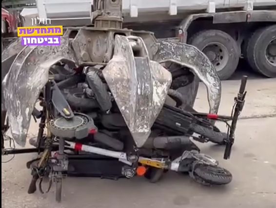 השמדת קורקינטים ומחיקת גרפיטי ברחבי חולון