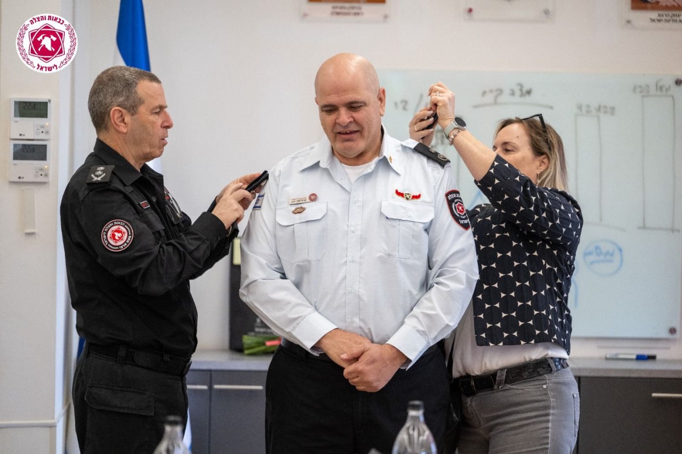 מפקד תחנת חולון קיבל את דרגת טפסר משנה