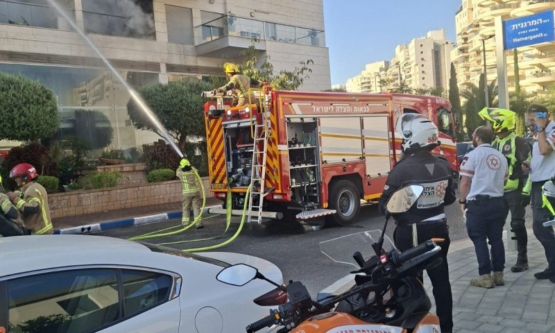 פיצוץ נשמע בשכונת ח' 300 כוחות ביטחון כיבוי ורפואה במקום