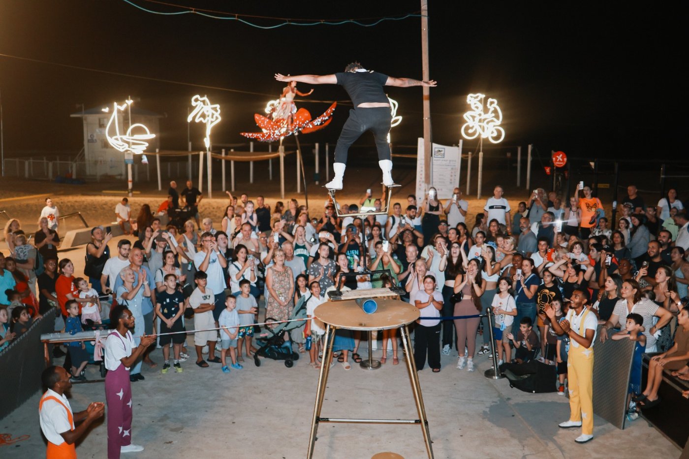 בת ים מסכמת את אירועי מוצ"ש 100-מם שהסתיימו אמש