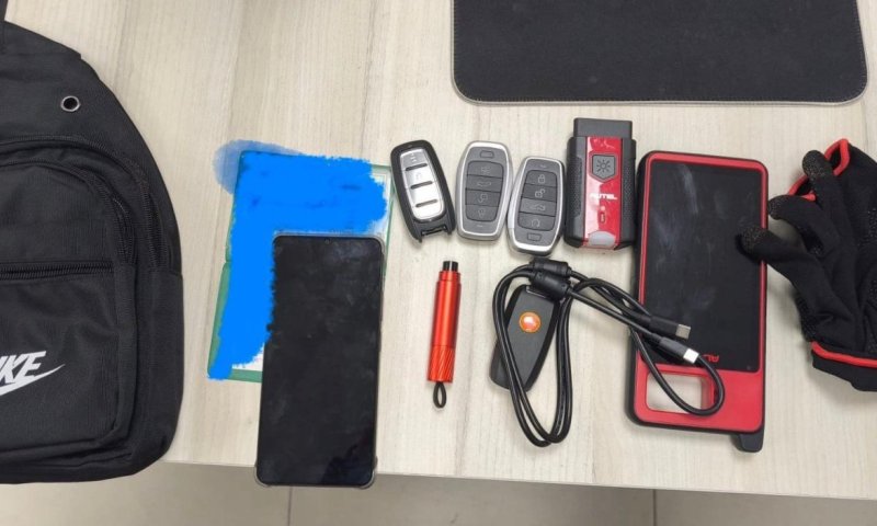 בזמן אחת האזעקות שב"ח נעצר בחולון עם כלי פריצה