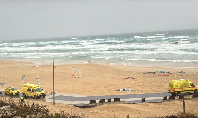 נקבע מותו של הפצוע בחוף בגבול ראשון לציון-בת ים