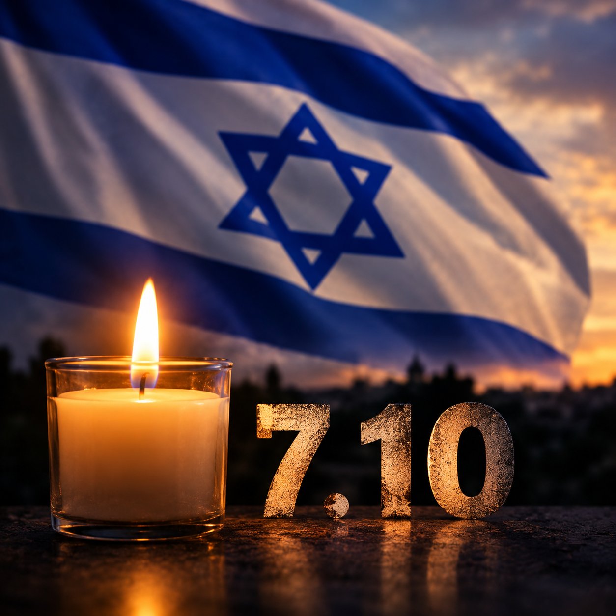 חולון תקיים עצרת זיכרון לציון אירועי השבעה באוקטובר