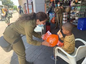 חיילת פיקוד העורף צילום דובר צהל2