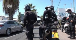 שוטרים אופנועים צילום דוברות משטרת ישראל