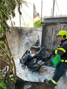 שריפה מחסן 6 צילום דוברות כבאות והצלה תחנה איזורית חולון